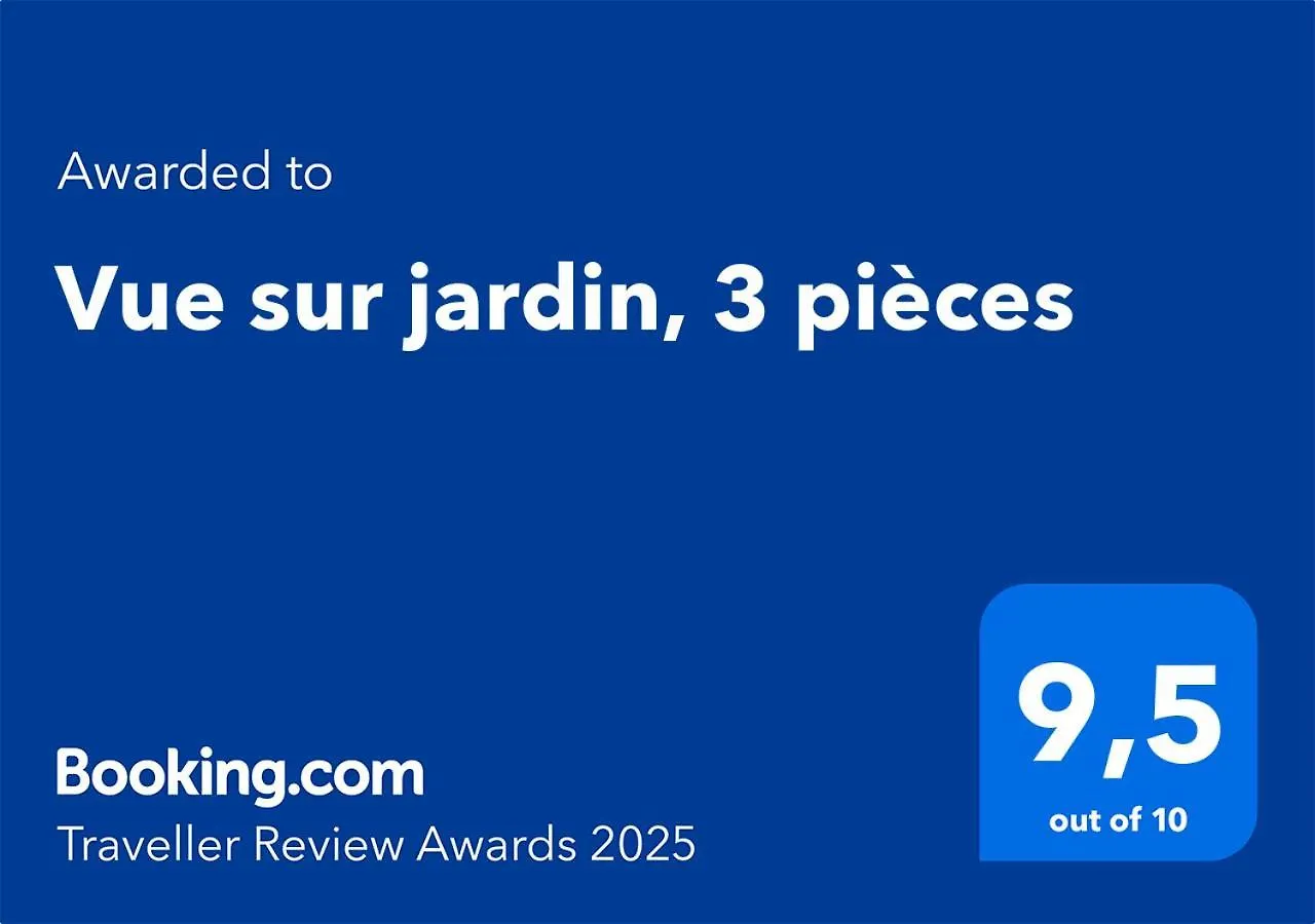 Vue Sur Jardin, 3 Pieces Appartement Parijs